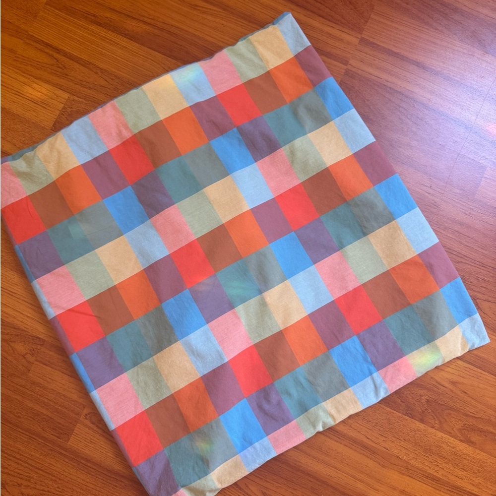 SCHOOLHOUSE Euro pillow Plaid Fabric